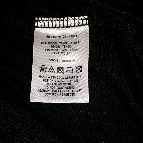 Postage Stamp (Anthropologie) Black Top - Picture 4 of 4